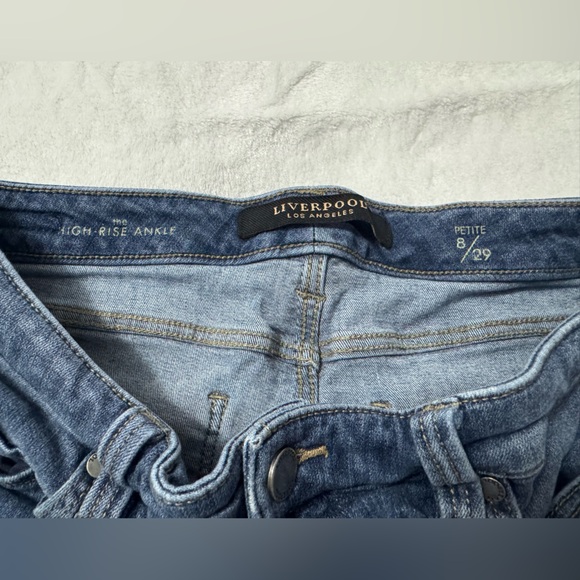 Liverpool Women’s High- Rise Ankle Jeans Petite 8/29 - Picture 4 of 8